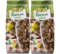 Kluth Uva Passa Tipo Vino Non Sulfurea E Essiccata 500G 2 Pezzi