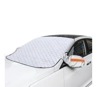 KLVGTIFS Copri Parabrezza per Auto, 5 Magneti Copertura Parabrezza, Copertura Auto Antigelo Inverno con Coperture Riflettenti, Protezione Anti UV, Neve, Grandine, Gelo, Polvere, per SUV, 147 x 108 cm