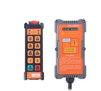 KLVN 8 canali del Telecomando IDSUTRISTRISTER SWITCHERS F21 Auto Prova A Prova 1 Trasmettitore 1 Ricevitore Paranco Crane Comando Gru(BD-B8S,DC24V)