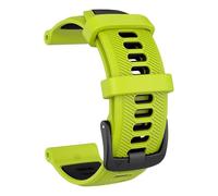 KLVN Per cinturino Garmin Forerunner 965/955/ 945/935, cinturini di ricambio in morbido silicone da 22 mm compatibili con Fenix 5/ Fenix 5 Plus/Fenix 6/ Fenix 6 Pro/Approach S60(Lime+Black)