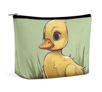 KLWQR Little Duck - Trousse per trucchi con occhi azzurri, impermeabile, con cerniera, organizer da viaggio per donne e donne, stile, taglia unica