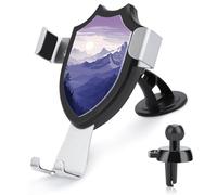 KLWQR Silhouette of Mountains Supporto per telefono cellulare per auto, antiscivolo, ultra stabile, universale, compatibile con la maggior parte dei telefoni cellulari