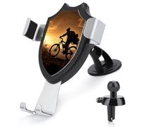 KLWQR Supporto per telefono da auto per mountain bike durante la sera, supporto per telefono cellulare a mani libere, antiscivolo, ultra stabile, universale, compatibile con la maggior parte dei
