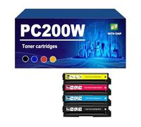 KLXFJ 408451 408452 408453 408454 Cartuccia Toner Compatibile Per Stampante Per Ricoh M C240FW PC200W, Alta Resa 4500 Pagine,4 colors-1 Set