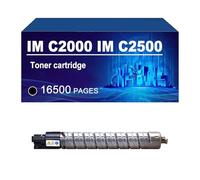 KLXFJ IM C2000 IM C2500 Cartuccia Toner Con Chip Compatibile Per Ricoh IMC2000 IMC2500 Stampanti,Black-1 Pack