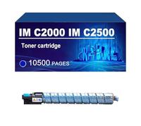 KLXFJ IM C2000 IM C2500 Cartuccia Toner Con Chip Compatibile Per Ricoh IMC2000 IMC2500 Stampanti,Cyan-1 Pack