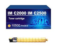 KLXFJ IM C2000 IM C2500 Cartuccia Toner Con Chip Compatibile Per Ricoh IMC2000 IMC2500 Stampanti,Yellow-1 Pack