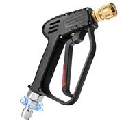 klxgMM Pistola della rondella ad Alta Pressione con 1/4 Connettore rapido a trazione a Perdita di Potenza Pistola per Regolabile ugello Bacchetta di Pressione ergonomica per la Pulizia dell'auto Ann