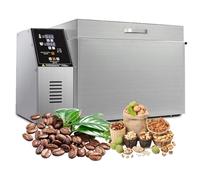 KLYDBMYT Macchina tostatrice per Chicchi di caffè e Frutta secca, tostatrice Digitale elettrica con Tempo e Temperatura Regolabili per Vari Tipi di Frutta secca