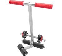 KLYDBMYT Máquina de marcado de Cinta, aplicadora Manual para suelos con Kit de dibujo de círculos para señalización de líneas de pistas y señalización Vial.