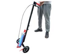 KLYDBMYT Máquina de marcado Vial con varita, marcador de líneas para pisos, herramientas, Ideal para estacionamientos, patios de recreo escolares.
