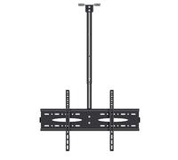 KLYDBMYT Supporto Regolabile per TV a soffitto - Supporto per TV a soffitto, Supporto Regolabile per TV LCD a soffitto per TV a Schermo Piatto da 40-75 Pollici, Peso Massimo 110 libbre