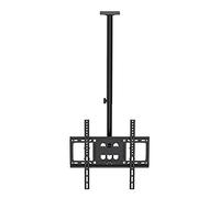 KLYDBMYT Supporto TV da Parete, Supporto TV da soffitto, Supporto TV Regolabile in Altezza, Girevole, Adatto per schermi Piatti LCD da 32-50 Pollici, Fino a 110 libbre, 3 m