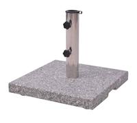 KLYEON Base per Parasole ombrellone in Granito 20kg Accessori per ombrelloni