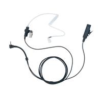 Klykon Auricolari a tubo acustico nascosto a 2 fili con PTT e microfono, compatibili con walkie talkie Motorola Talkabout TLKR T92 H2O, T60, T80, T82, MD200TPR, MH230R, radio a 2 vie