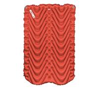 KLYMIT Double V Sleeping Pad, 2 persone, doppio largo (119,4 cm), leggero e comodo per auto campeggio, tende per due persone, viaggi e zaino in spalla
