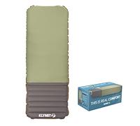 Klymit Klymaloft Lofted - Letto gonfiabile per escursionismo e zaino in spalla, per campeggio con memory foam
