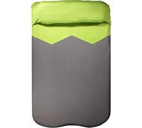 Klymit Coprimaterasso unisex per letto matrimoniale, verde/grigio, taglia unica