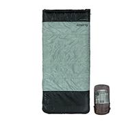 Klymit Wild Aspen Lightweight Rectangle, 20°F Sleeping Bag for Camping, Hiking, And Backpacking in Cold Weather, Green, Sacco a Pelo Unisex, Verde, Taglia Unica