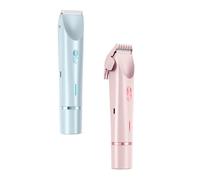 Klyne - Rasoir KLYNE, Klyne Shaver, 2 in 1 Dual Head Electric Razors, for Women Leg & Pubic & Armpits Hair (Blue*Pink)