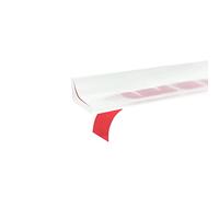 KLYWUN Soglia per doccia da 178 pollici, protezione antispruzzo per lavello, mantenere l'acqua sotto la doccia o il piano di lavoro asciutto, applicare su piano di lavoro, doccia, vasca da bagno autoadesiva bordo striscia di tenuta (traslucido)