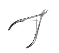 KM-04 - Pinza per pelle Staleks, lunghezza totale circa 10 cm, lunghezza di taglio 0,5 cm