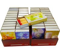 KM - Fiammiferi per barbecue, camino e candele, 10 cm, diversi motivi, 1521/s