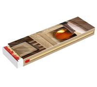 KM - Fiammiferi per barbecue, camino e candele, 10 cm, diversi motivi, Kamin Maxi, 10 pezzi