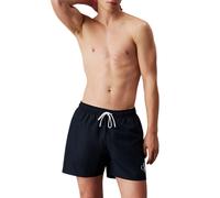 Calvin Klein Uomo Pantaloncino da Bagno Medium Drawstring con Logo, Blu (Dark Sapphire), XXL