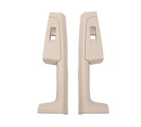 KMAGE 2 Pezzi Maniglia Interna Porta Anteriore E Posteriore Telaio Bracciolo Pannello Di Controllo Interruttori 3TD867157 Per Skoda Per Superb 2008-2013(Beige rear)