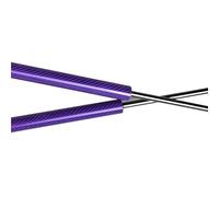 KMAGE 2 Pezzi per VW per Tiguan 2007-2019, Cofano Anteriore, Ammortizzatori A Gas, Supporto E Smorzatore Ammortizzatori Cofano Motore(Purple Carbon Fiber)
