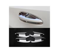 KMAGE Accessori Auto Per Mercedes Per Benz B C E GLK ML GL GLE GLS Classe 4 Pezzi Copri Maniglia Porta Cromata(Plating silvery)