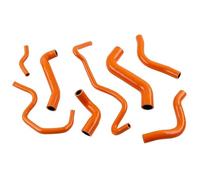 KMAGE Accessori per Auto Kit Tubi Flessibili in Silicone per Radiatore di Raffreddamento per A3 S3 TT MK1 1.8T 225 CV 2000-2002 2003 2004 2005 2006 (Orange)