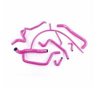 KMAGE Accessori per Auto Kit Tubi Flessibili in Silicone per Radiatore E Liquido di Raffreddamento per VW per Jetta, per Vento A3 VR6 2.8L LHD 1994-1999 (Pink)
