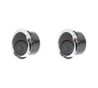 KMAGE Bocchetta Aria Condizionata Auto 8200464605 8200212480 per R&enault per Duster per Master per Logan per Sandero per Dacia Copertura Griglia Ventilazione Aria Condizionata(2pcs)