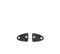 KMAGE Copertura Maniglia Porta Esterna Per Mercedes Per Benz Per Smart 451 Per Fortwo 2010 2009-2015 ABS Fibra Di Carbonio Car Trim(2pcs Carbon Fiber 2)