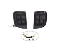 KMAGE Fanale Posteriore Auto Riflettore Paraurti Posteriore Per Toyota Per Land Per Cruiser LC200 2008-2015 Luce Freno Indicatore Direzione Fendinebbia(Smok A Plug and Play)