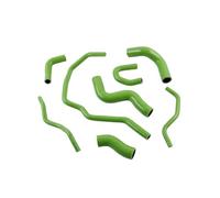 KMAGE Kit Tubi Flessibili in Silicone per Radiatore di Raffreddamento Turbo per A3 8P1-2.0 TFSi HORP1642 (Verde)