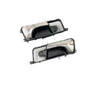 KMAGE Maniglia interna portiera anteriore, maniglia interna posteriore, cromata e nera per Chevy per OPTRA(1 pair chrome)