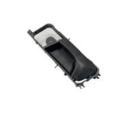 KMAGE Maniglia Interna Posteriore Porta Anteriore Cromata Con Finitura Nera Per Buick Per Excelle 2007-2013(Black no spearker L)