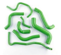KMAGE per A3 S3 TT MK1 1.8T 225 CV 2000-2006 Kit Tubi Flessibili Radiatore in Silicone per Liquido di Raffreddamento (Verde)