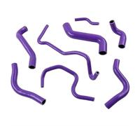 KMAGE per A3 S3 TT MK1 1.8T 225 CV 2000-2006 Kit Tubi Flessibili Radiatore in Silicone per Liquido di Raffreddamento (Purple)