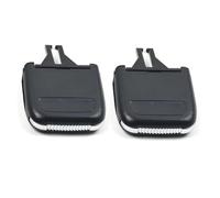 KMAGE per Porsche per Boxster per Cayman 981 per Carrera 991 Griglia Ventilazione AC Anteriore Cruscotto Auto Linguetta Uscita Clip Pomello Scorrevole (2PCS)