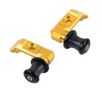 KMAGE Ruota Posteriore Forcella ASSE Slider Forcellone Stand Pick Up per Y&amaha FZ07 per MT07 per MT FZ 07 FZ-07 per MT-07 2014-2024 Protezione Caduta(Oro)