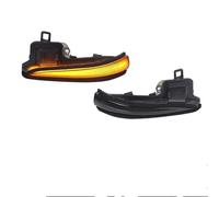 KMAGE Specchietto Laterale Sequenziale Con Indicatori Di Direzione Dinamici A LED Per Toyota Per Alphard Per Vellfire AH30 Per Tacoma 2016-2023 RAV4 2019-2023 Indicatore Di Direzione(Amber)