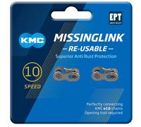 Ingranaggio KMC 10R EPT 2 pezzi argento