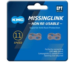KMC 11 Speed EPT MissingLink, Collegamento di partecipazione Unisex-Adulto, Arge