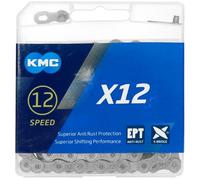 Catena KMC 11/128 "126 maglie X12 EPT grigio argento