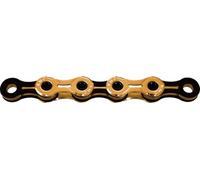 Catena KMC X11SL Ti-N 118 maglie 11 velocità oro/nero a perno cavo