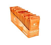 KMC Barrette energetiche tascabili, gusto originale, Kendal Mint Cake ricaricate, vegane, senza glutine con elettroliti essenziali e vitamine, 35 g (30 pezzi (confezione da 1), marrone dorato)